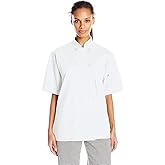 Uncommon Threads womens South Beach Chef Coat Short Slvs Shirt, White, Medium US