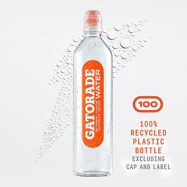 GATORADE WATER, 700ML SPORTS CAP (PACK OF 12)