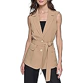 KARL LAGERFELD womens Sleeveless Office Classy Jacket