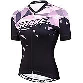 Souke Sports Women's Cycling Jersey Biking Shirts Short Sleeve Shirt Biking Clothing
