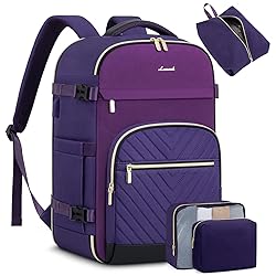 LOVEVOOK Travel Backpack for Women,40L Carry On