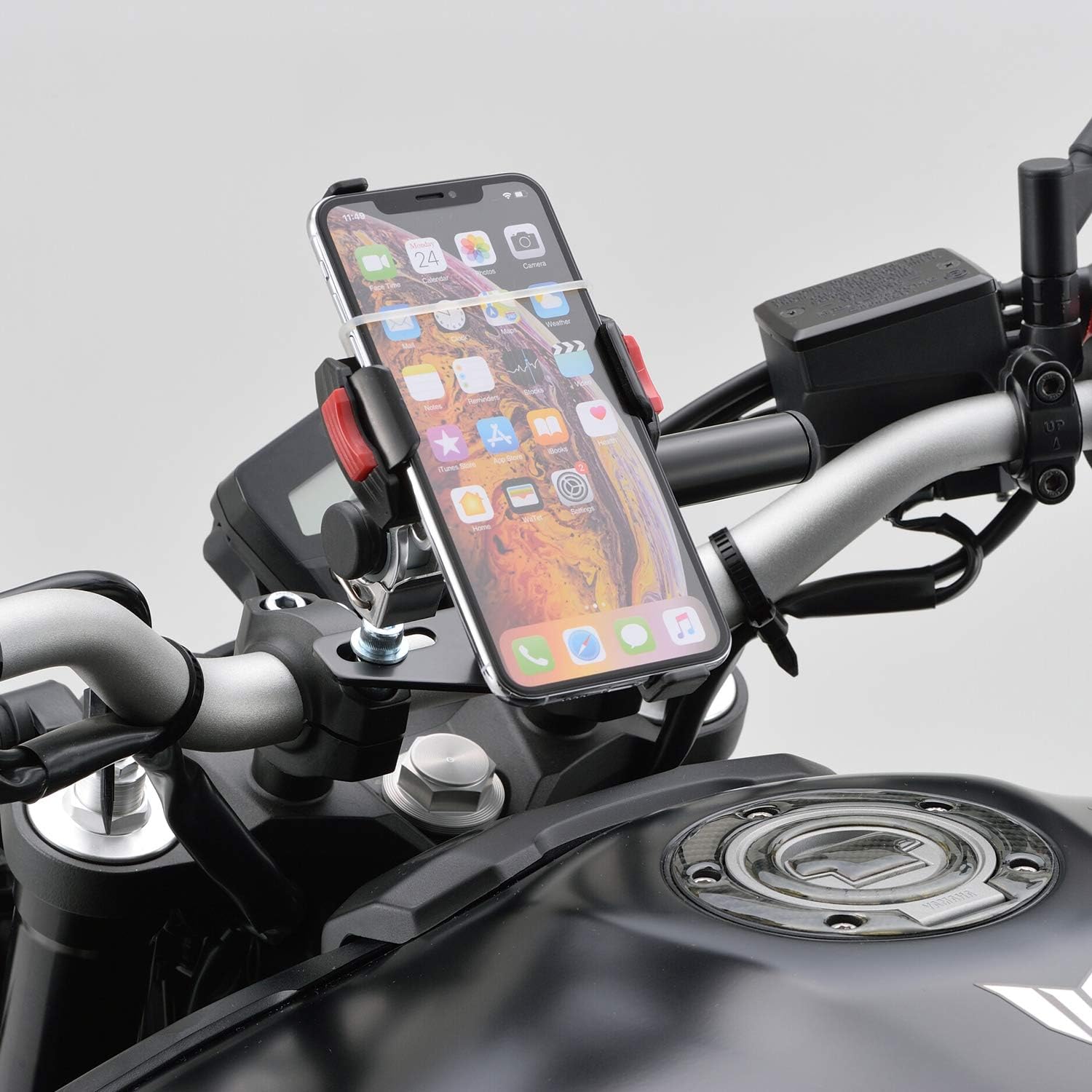 DAYTONA Stem Hole Black Motorcycle Accessory Bar For Handlebar