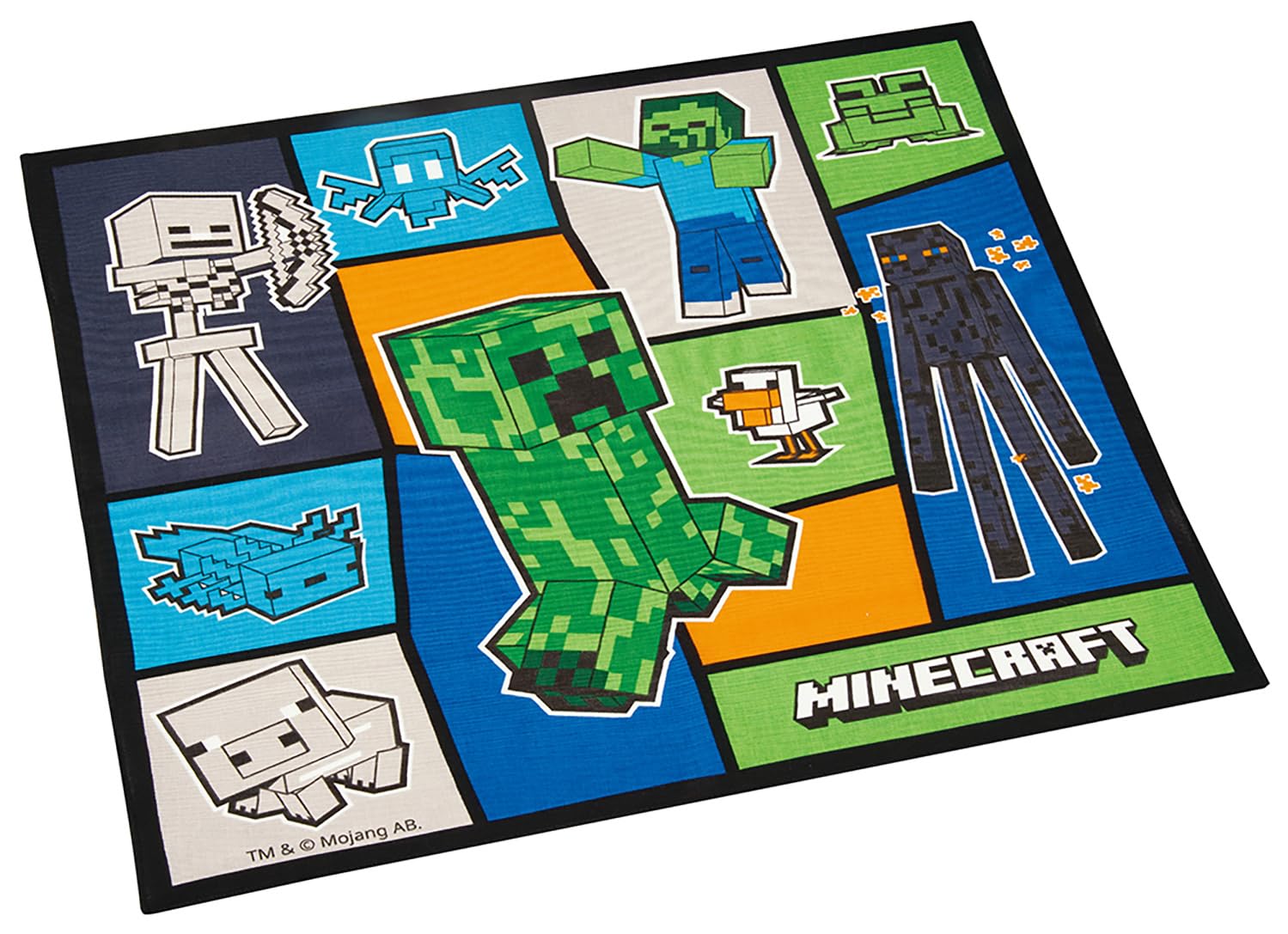 スケーター(Skater) 子供用 お弁当 ランチクロス 43×43cm キッズ 日本製 マインクラフト 25 Minecraft 男の子 KB4商品画像