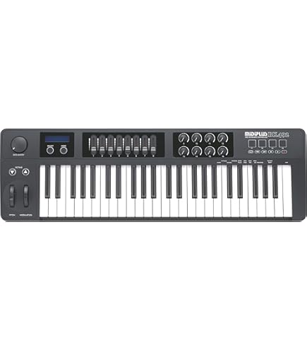Amazon.com: Midiplus X4 Pro mini USB MIDI Keyboard Controller