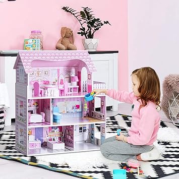 juegos de casas de muñecas de 5 pisos
