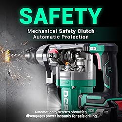 DCA 20V MAX Brushless Rotary Hammer Drill, 4.5