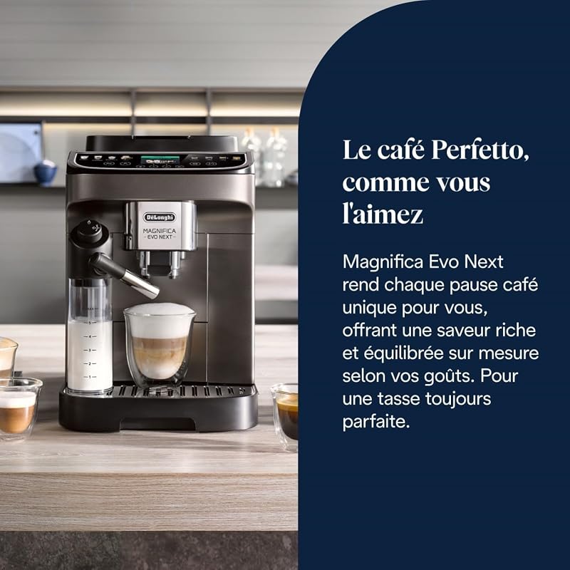 Magnifica Evo Next - Machine à Café Automatique 13 Boissons