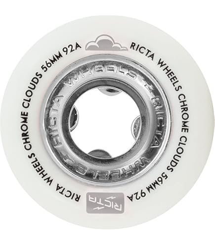 Amazon.com : Ricta 54mm Clouds Black 92a Skateboard Wheels