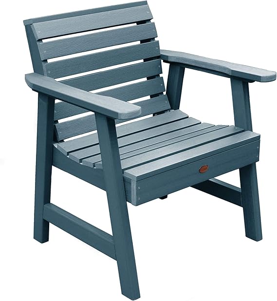 Amazon.com: highwood Weatherly Garden Chair, Nantucket Blue: Kitchen