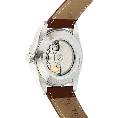 Buy Tissot mens Gentleman Stainless Steel Dress Watch Brown T1274071603100  Online in Taiwan. B07XTTC3LM