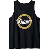 Rainier Style - Pale Ring Logo Tank Top