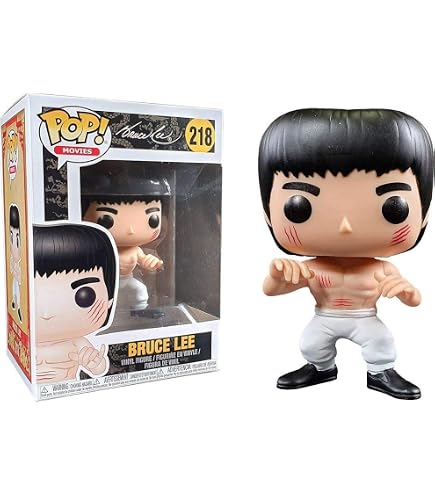 Funko Pop! Movies Bruce Lee 219 Exclusivo Original Colecionavel - Moça
