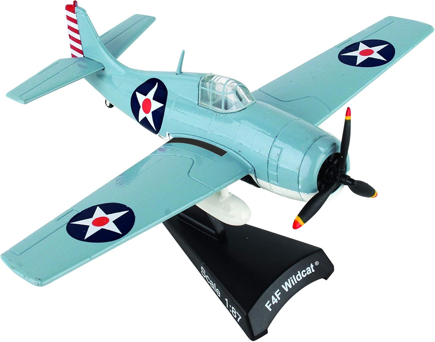 Daron Postage Stamp F4F Wildcat, Blue: Furniture & Decor