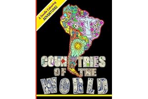 Countries of the World: A Doodle Colouring Adventure
