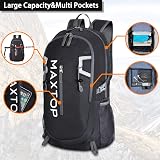 MAXTOP 40L Ultra Lightweight Packable Backpack Foldable Rucksack Water Resistant view 3