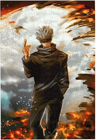 Amazon 呪術廻戦 ジグソーパズル 1000ピース パズル れんごく きょうじゅろう萌えグッズ きめつのやいば カッコイイコレクション 豊富なキャラ柄 おしゃれ 飾り物 おもちゃ 子供 成人向け 木製パズル人気 アニメ ギフトクリスマスプレゼント 75 5 50 3cm おもちゃ