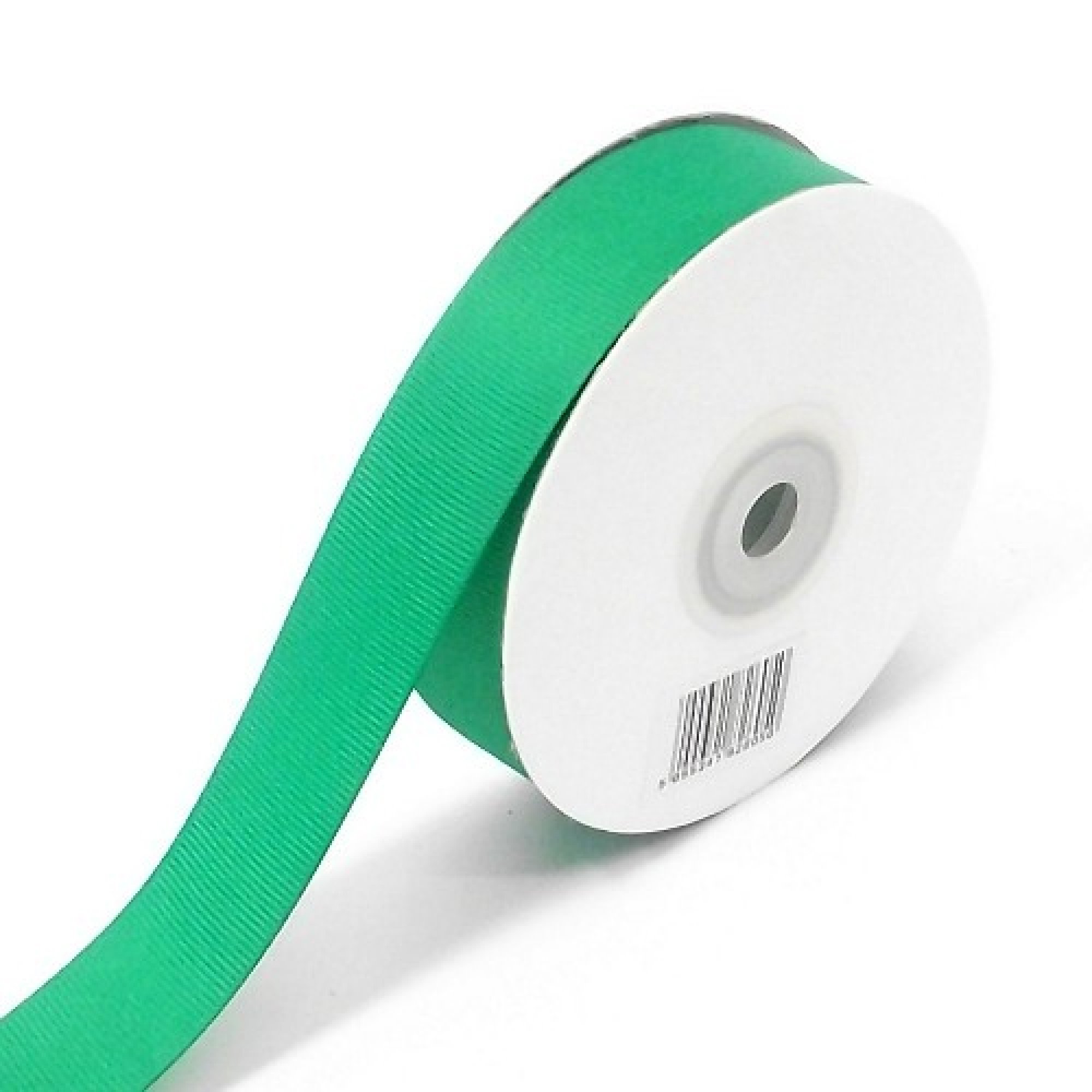 25m Full Reel Woven Edged Grosgrain Ribbon - 25mm (1 inch) Width (Turquoise) (25mm, Red) (25mm, Emerald Green)
