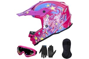 ILM Youth ATV Helmet Kids Dirt Bike Motocross BMX Off Road Motorbike Go Kart Casco DOT ECE Model Z705