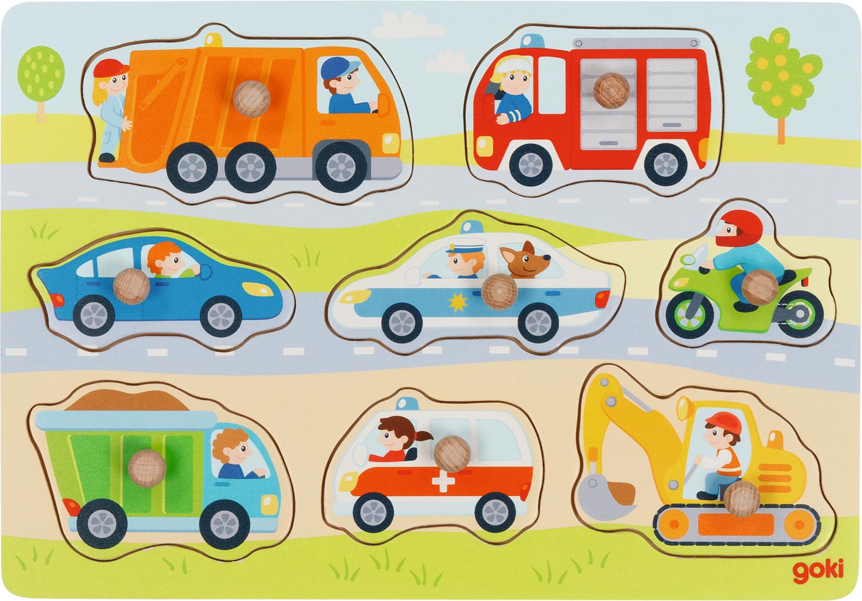 goki 57400 puzzle vehicles — image 1