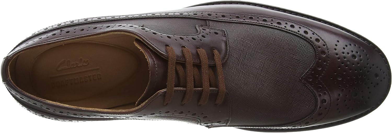clarks men's ronnie limit brogues
