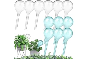 Plant Watering Globes 12 Pcs, Self Watering Bulbs for Indoor and Outdoor Plants