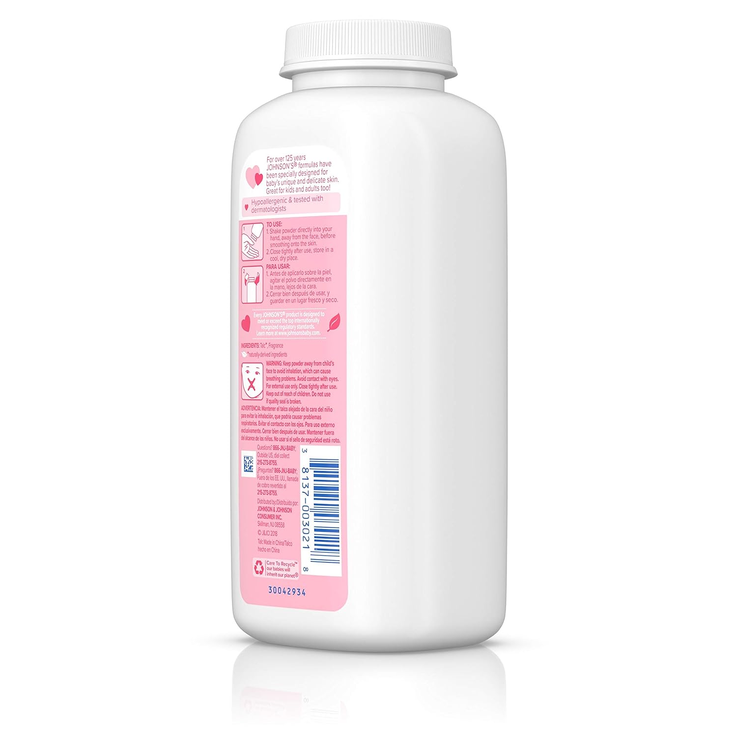 johnson's baby powder 9 oz