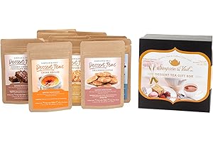 SIMPSON & VAIL, INC. Simpson & Vail, Dessert Gift Sampler Assortment Variety Box, Loose Leaf Tea - 1 Box / 10 Packages