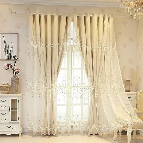 cortinas opacas de doble cubierta