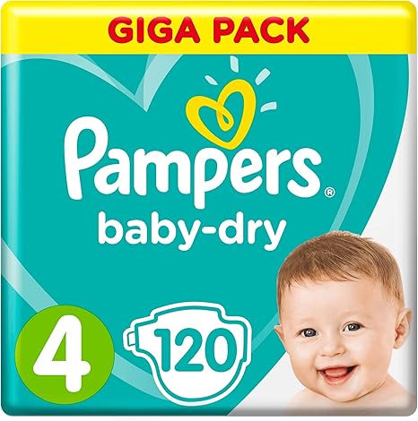 asda pampers size 4 giga pack