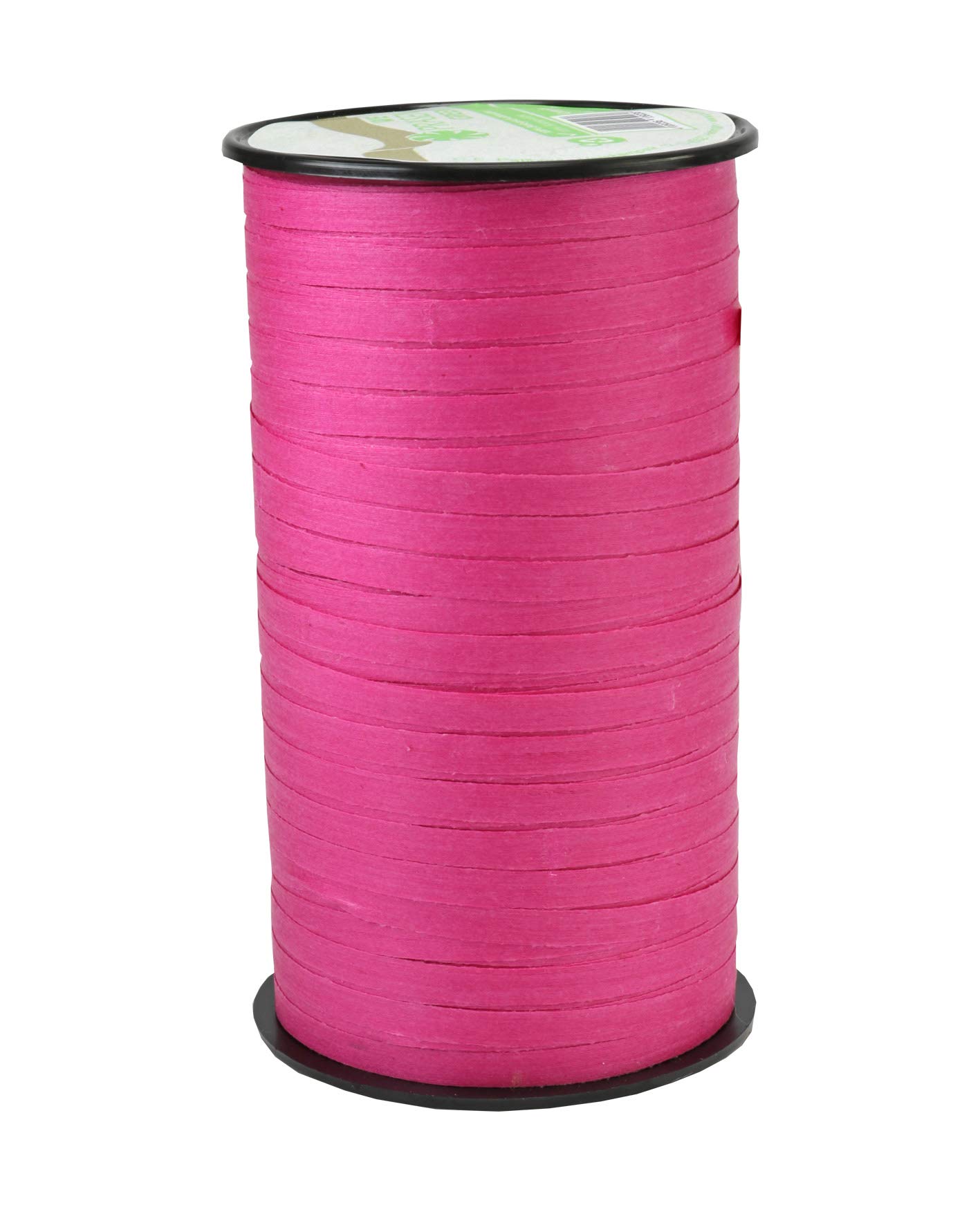 Präsent - Cottonfield Biodegradable Curling Ribbon Pink 100 m Length - 5 mm Width