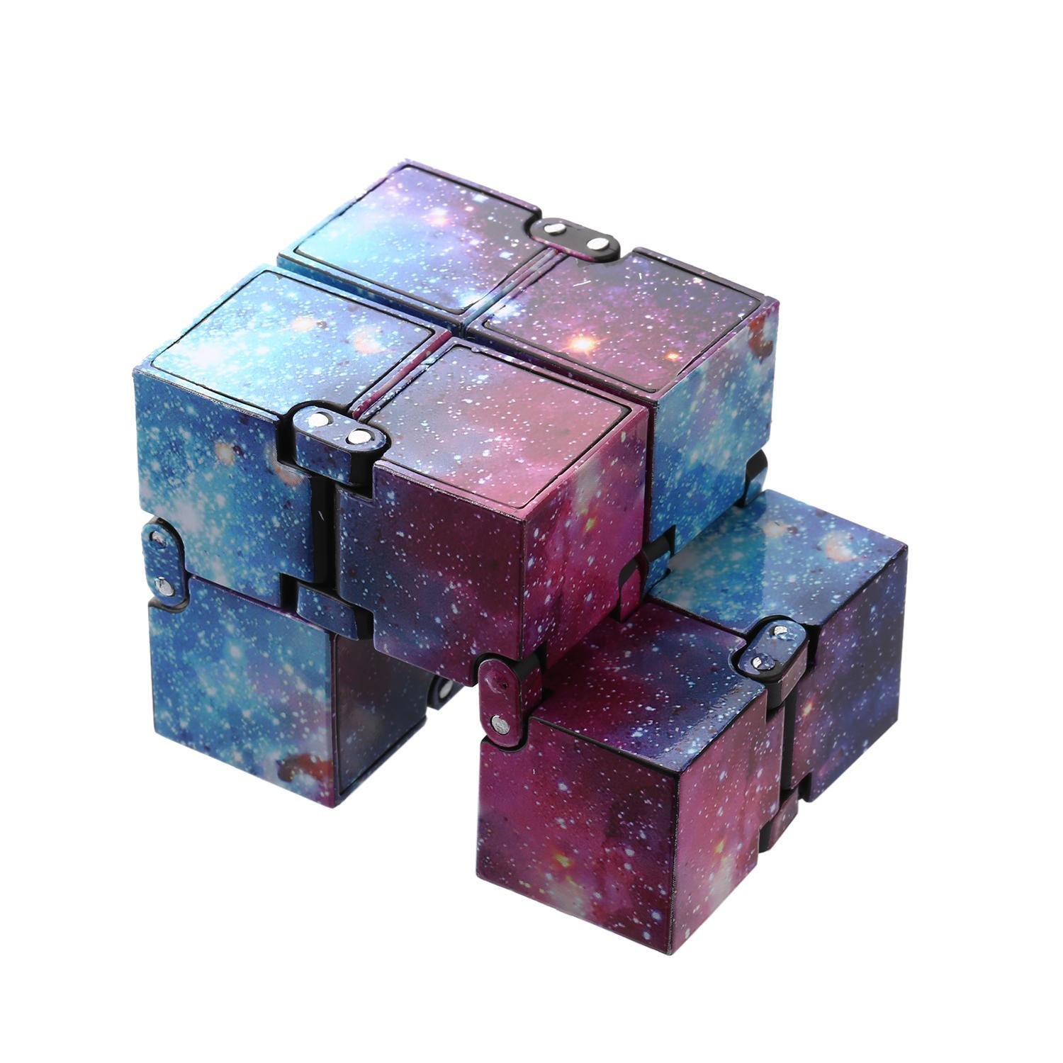 hotstype Fashion Colorful Infinity Cube for Stress Relief Anti Anxiety Stress Funny Toy Learning & Education