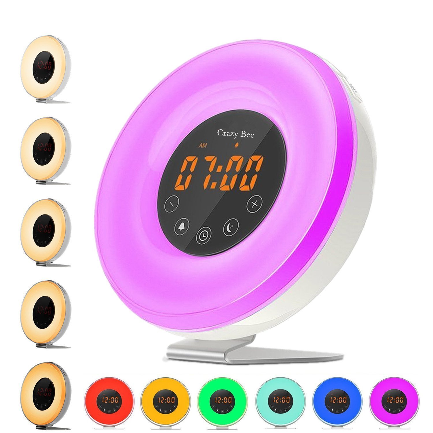 Amazon.com: Sunlight Alarm Clock,Best Sunrise Wake Up Light with 6