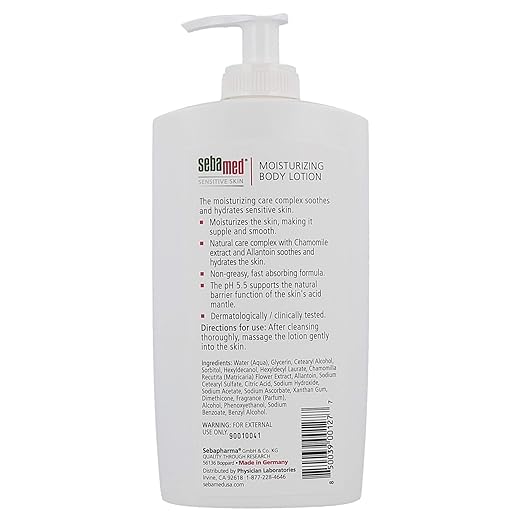 sebamed moisturizer ingredients