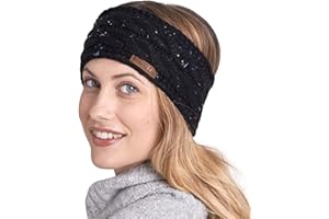 Brook + Bay Ear Warmer Fleece and Knit Headband - Women's Cold Weather and Winter Ear Covers