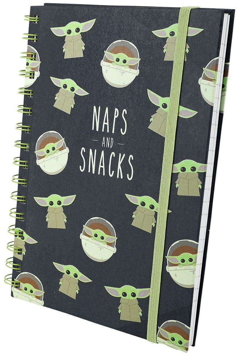 Star Wars - Baby Yoda Naps & Snacks Wiro Notebook