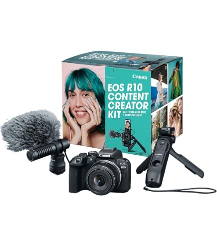 Amazon.com : Canon EOS R8 Content Creator Kit, Full-Frame Hybrid