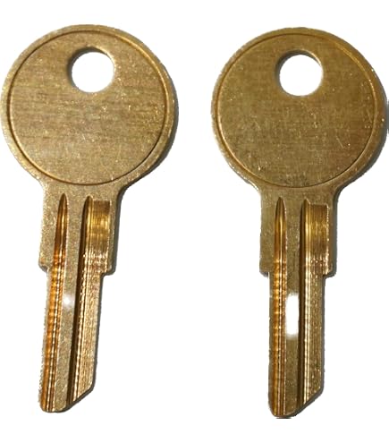 Two Keys for Herman Miller File Cabinet Office Furniture Cut to Lock/Key Numbers from UM226 to UM275 (UM236