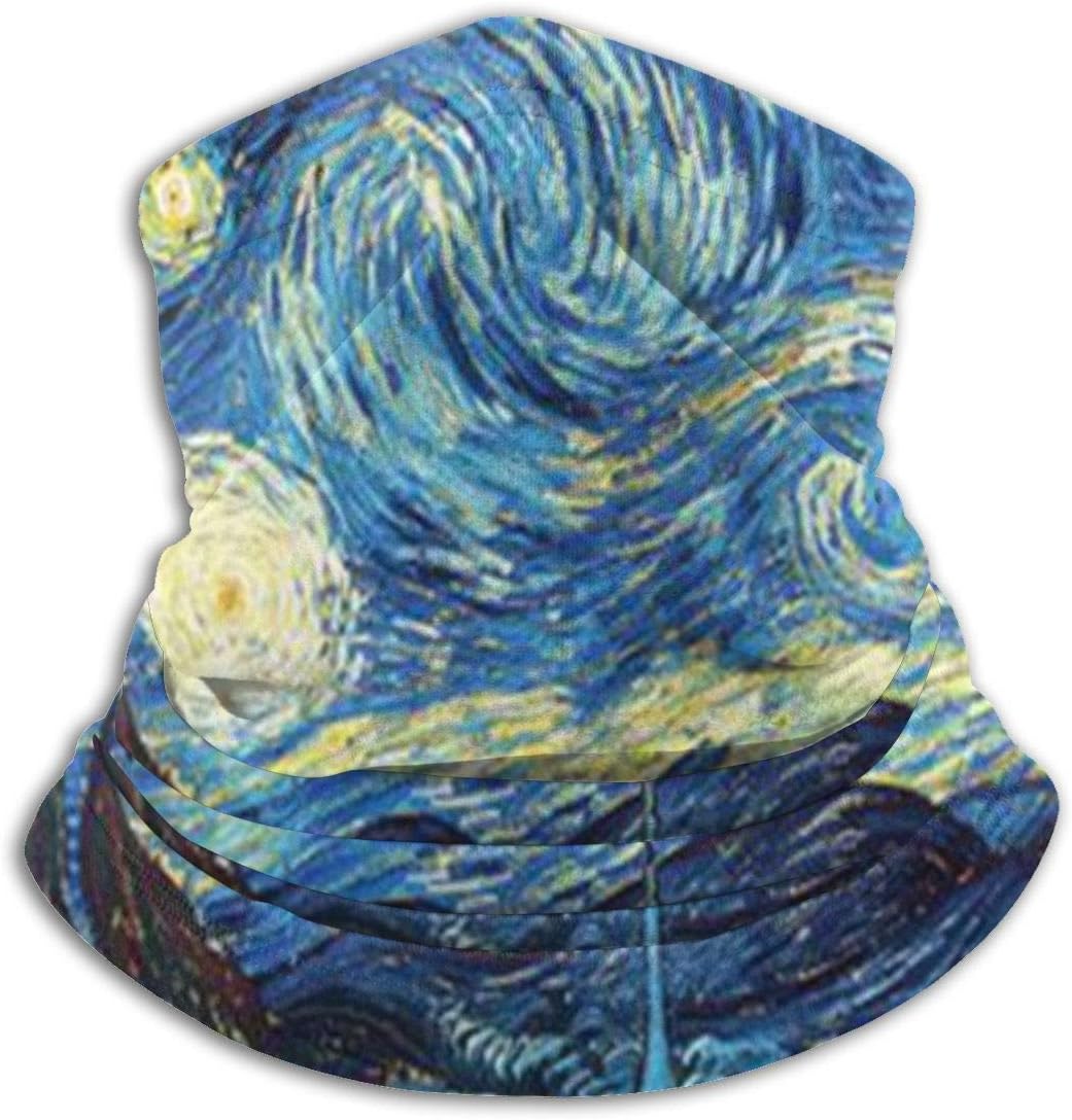 The Starry Night Headband Womens Bandana Mens Balaclava,Neck Warmer,Face Mask,Collars Wristband