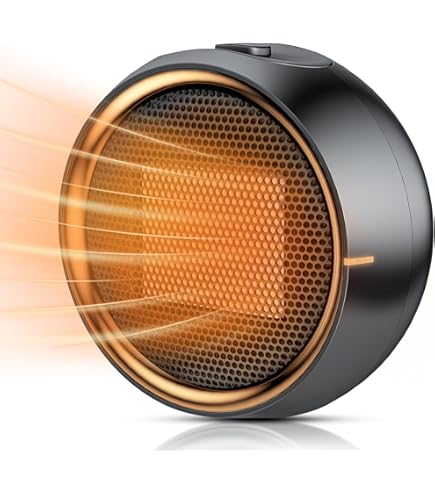 Amazon.com: Portable 360 Surround Ceramic Heater with Thermostat