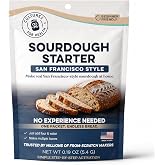 Cultures for Health San Francisco Sourdough Style Starter Culture | Homemade Artisan Bread | Heirloom, non-GMO | Live Culture Bread Mix | Easy to Follow Recipe
