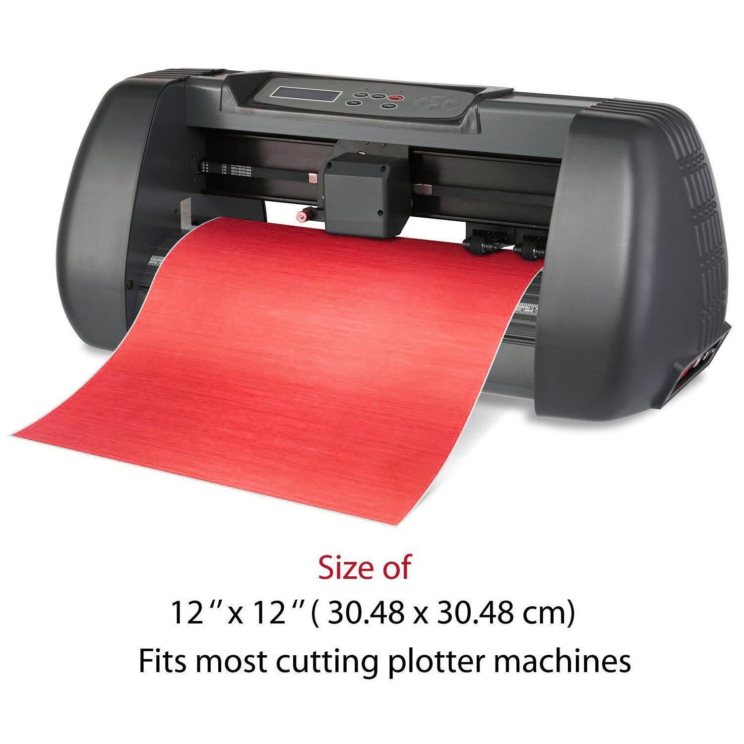 Adhesive Vinyl Sheets 50 Pack 12'' X 12'' Premium Permanent Self