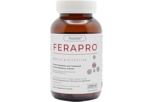 FERAPRO™ 150MG 100 CAPS | Vegan Iron Supplement | With Vitamin C 350mg, Methylcobalamin 1000mcg, 5-MTHF 80mcg, and Glycine 10
