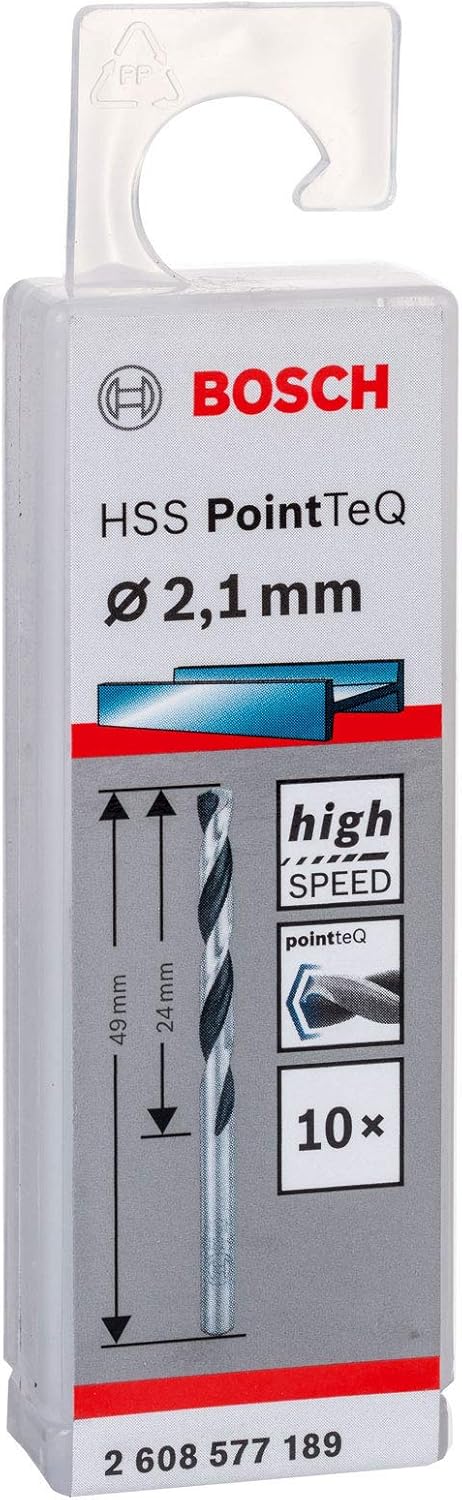 Bosch Professional PointTeQ HSS Twist Drill Bit (for Metal 6.5 x 63 x 101 mm, Accessories for Drill Driver) - Image 5
