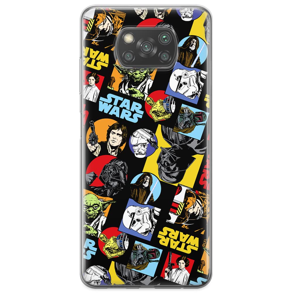 ERT GROUP mobile phone case for Xiaomi POCOPHONE X3 original and officially Licensed Star Wars pattern 018 optimally adapted to the shape of the mobile phone, case made of TPU