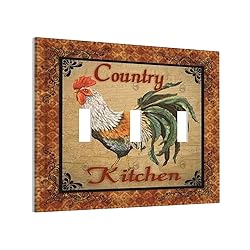 Modern Farmhouse Light Switch Cover Triple Toggle