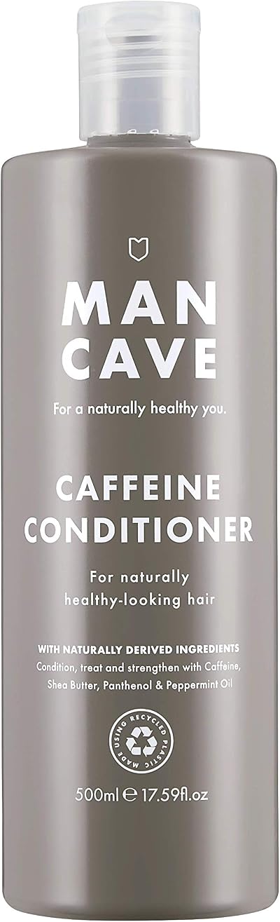 ManCave Caffeine Conditioner 500 ml Men Hair Care Natural Vegan Cruelty-Free