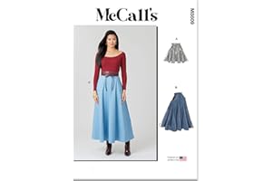 McCall's M8609H5 Easy-to-Make Misses' Flared Skirt Sewing Pattern Packet, Design Code M8609, Sizes 6-8-10-12-14
