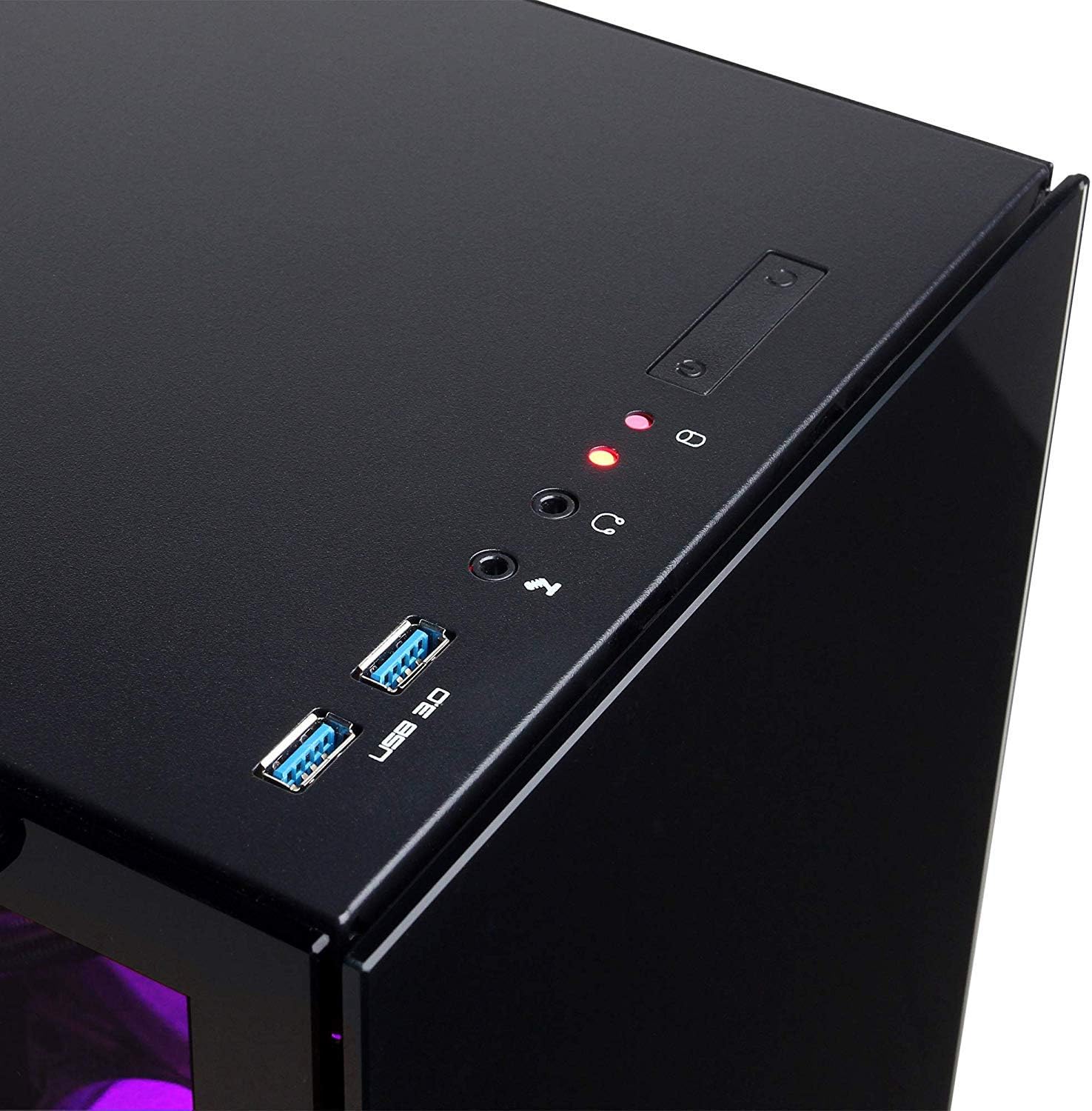 CyberPowerPC Regiment Gaming PC - AMD Ryzen 5 5600G, 8GB RAM, 500GB NVMe SSD, 450W PSU, Wi-Fi, Windows 11, Sylph - Image 5
