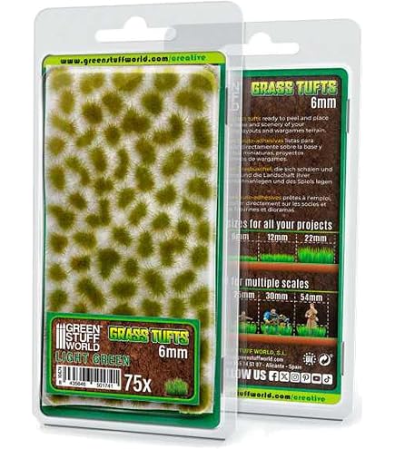 Amazon.com: Green Stuff World Static Grass Tufts 6 mm - Realistic