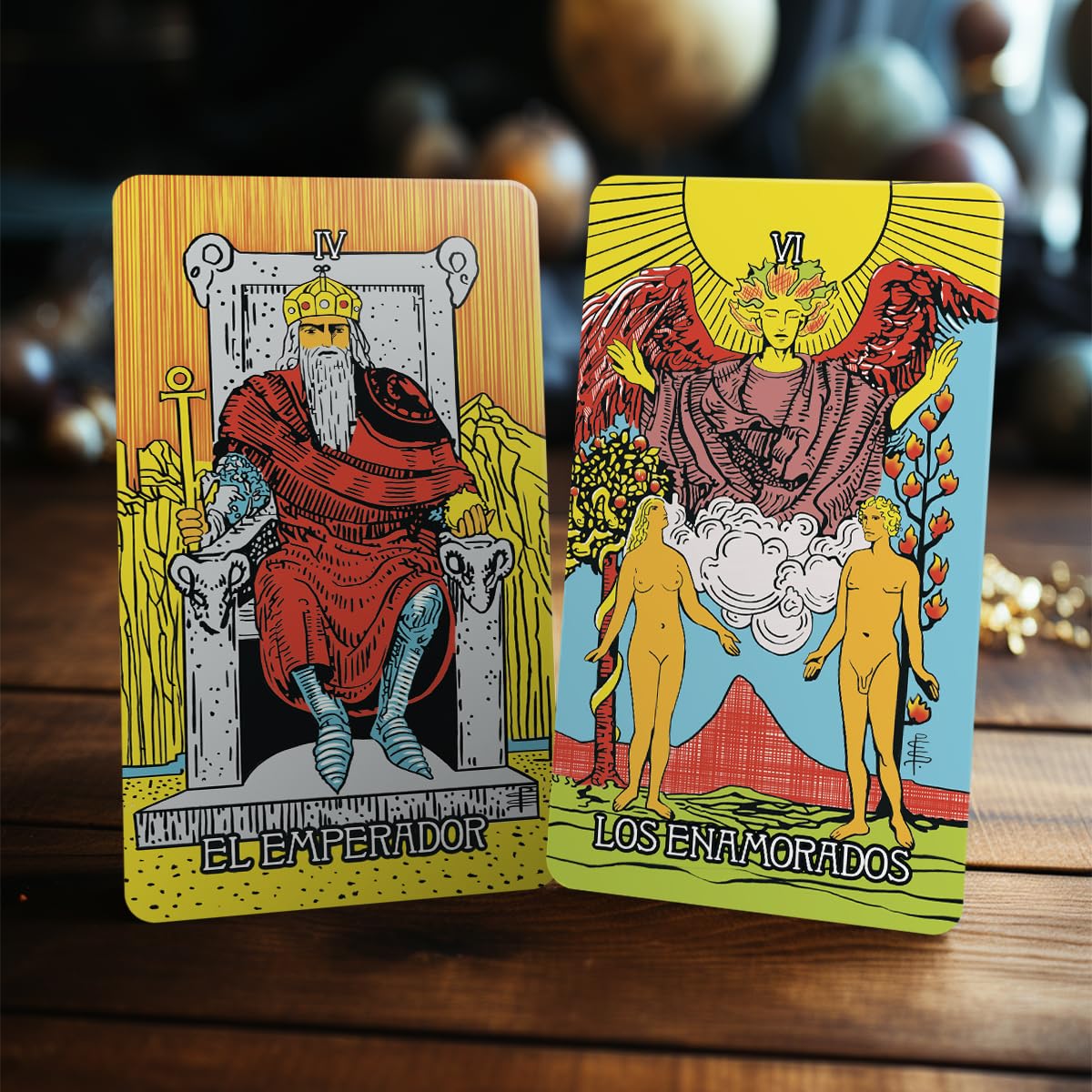 Original Tarot Cards in Spanish | 78 Card Deck | Pocket-Sized (4.13